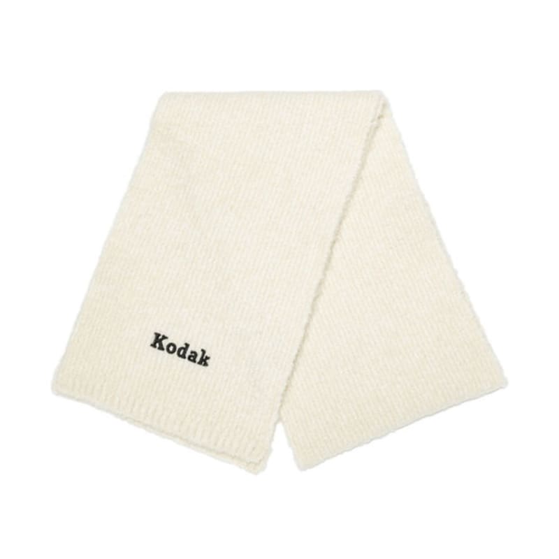 

KODAK Apparel Knit Muffler IVORY FREE
