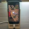1 schattige telefoonhouder, bureaumontage, schattige kattenhouderbasis, geschikt voor alle mobiele telefoons
