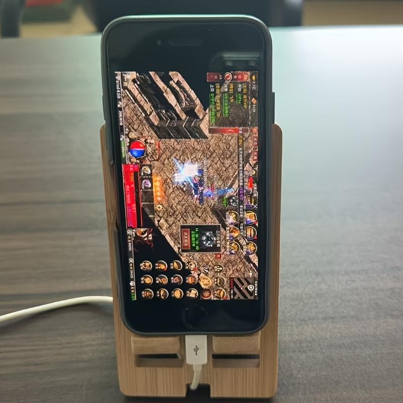 1 schattige telefoonhouder, bureaumontage, schattige kattenhouderbasis, geschikt voor alle mobiele telefoons