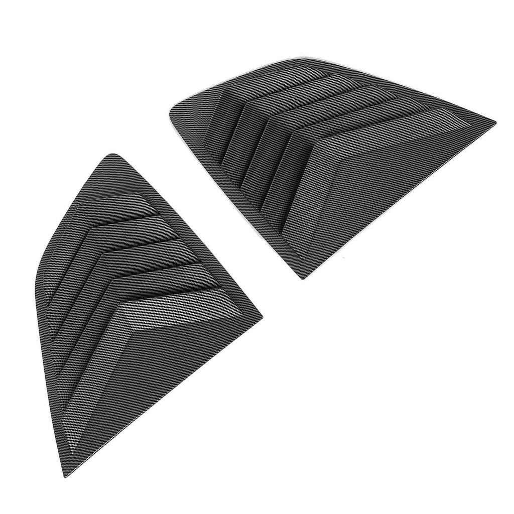 2Pcs Rear Side Window Louver Cover Fade Proof Sporty Look Rear Window   Vent Scoop Shutter Cover Blind for X3  3 G01 2018 and Later