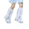 Water shoes disposable adult children thickened plastic PE shoe cover boot cover breeding animal husbandry long tube plastic waterproof