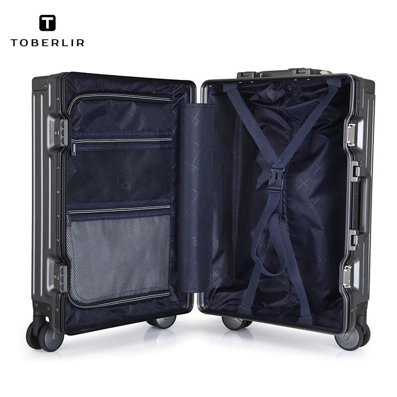TOBERLIR Business Hardside Spinner Suitcase