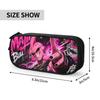 Custom Dragon Ball Majin Buu Pink Anime Large Capacity Bags for Child  School Pencil Bag for Boys Gilrs Kids