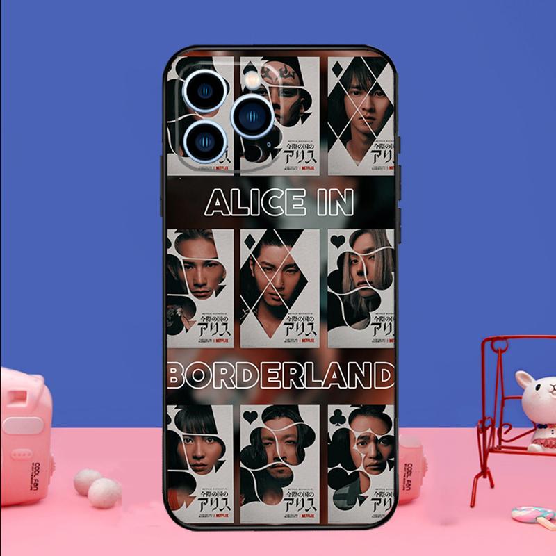 

Alice in Borderland Phone Case For iPhone 17 16 15 14 13 11 12 Pro Max Plus 13 12 mini 16e 17 Air Bumper Cover iPhone 16