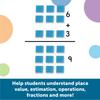 Learning Resources Base Ten Blocks Smart Base Ten Blocks Mini LER 3671 Pack, Pack,