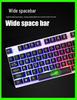 Redikai 832 USB Keyboard and Mouse Set - Luminous Gaming Kit with Colorful Backlight