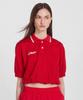 Minasu Pk Crop Banding T Shirt_Red