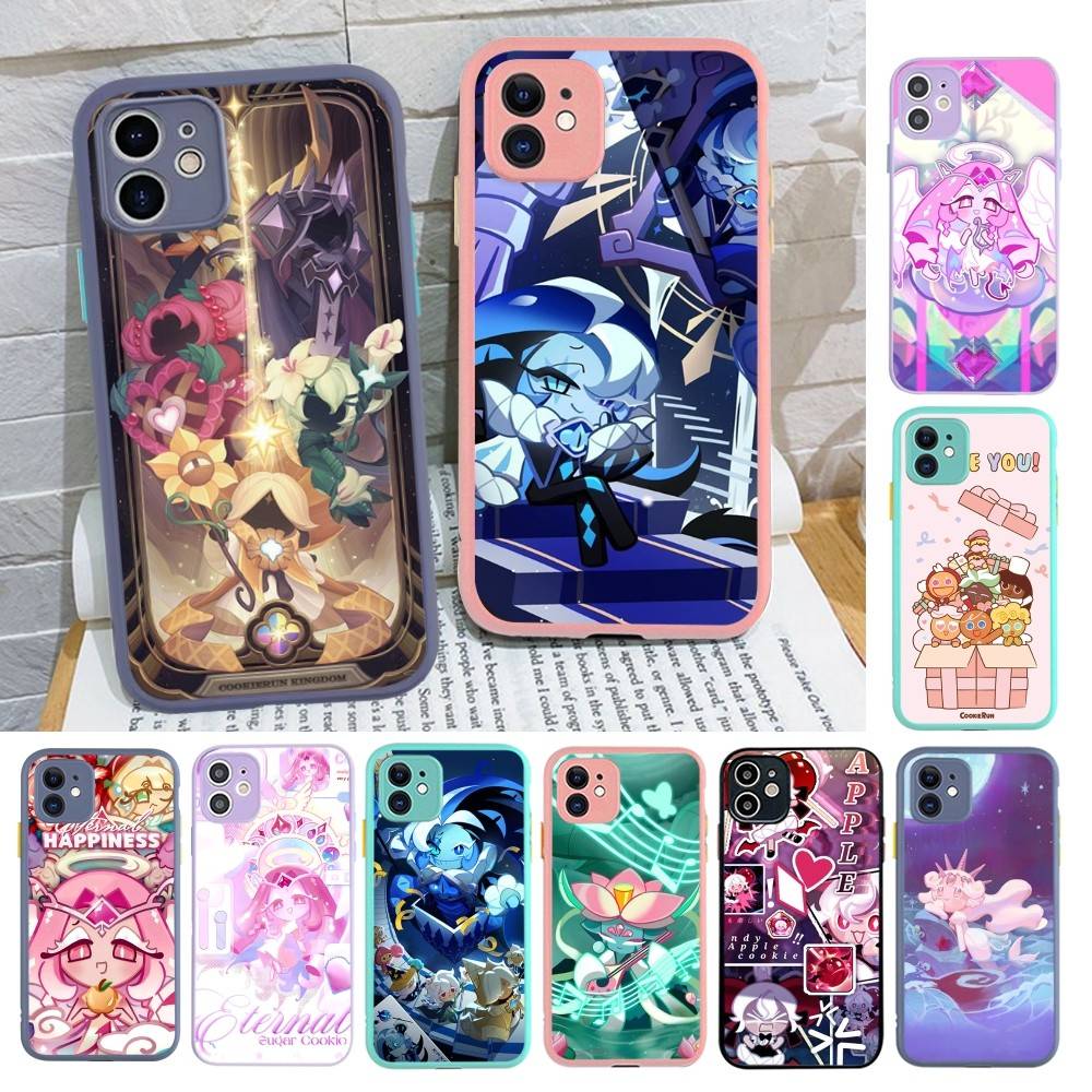 Mobile Game C-Cookie Run Kingdom Phone Case For IPhone 16 15 14 13 12 11 Pro Max 7 8 6 6s Plus Matte Cover