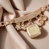 Fashion Women's Bracelet Watch Diamond Pendant for Girls' Watch Casual Versatile Decorative Quartz Watch for Women