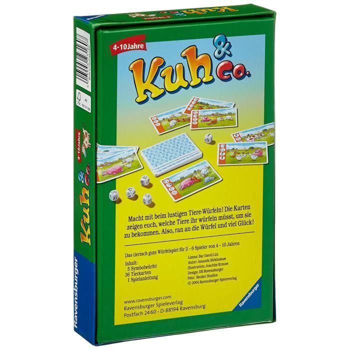 Jeu de société - Ravensburger - COLT XM 117 - 2 à 6 joueurs - 5 cubes - 36 cartes