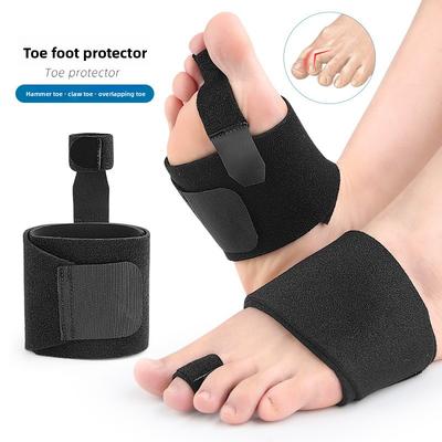 Hammer Toe Foot Guard Male and Female Toe Straightening Auxiliary Cover Claw Toe Overlapping Toe Strap Adjustment Foot Guard
