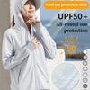 Ice Silk Sunscreen Clothing Detachable Large Brim UPF50+ Women's Sun Protection Outdoor Jackets