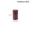 1Pcs Plastic Hdpe Empty Seal Bottles Pill Vials Tablet Capsule Solid Powder Portable Containers
