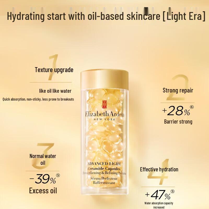 Elizabeth Arden Ceramide Youth Restoring Light Gold Serum Capsules