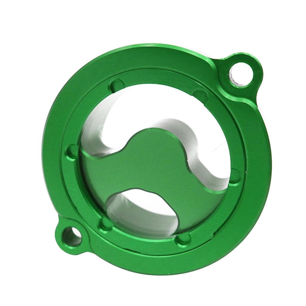 Motorcycle Oil Filter Cover Cap Durable Accessories for Kawasaki Klr650 Green