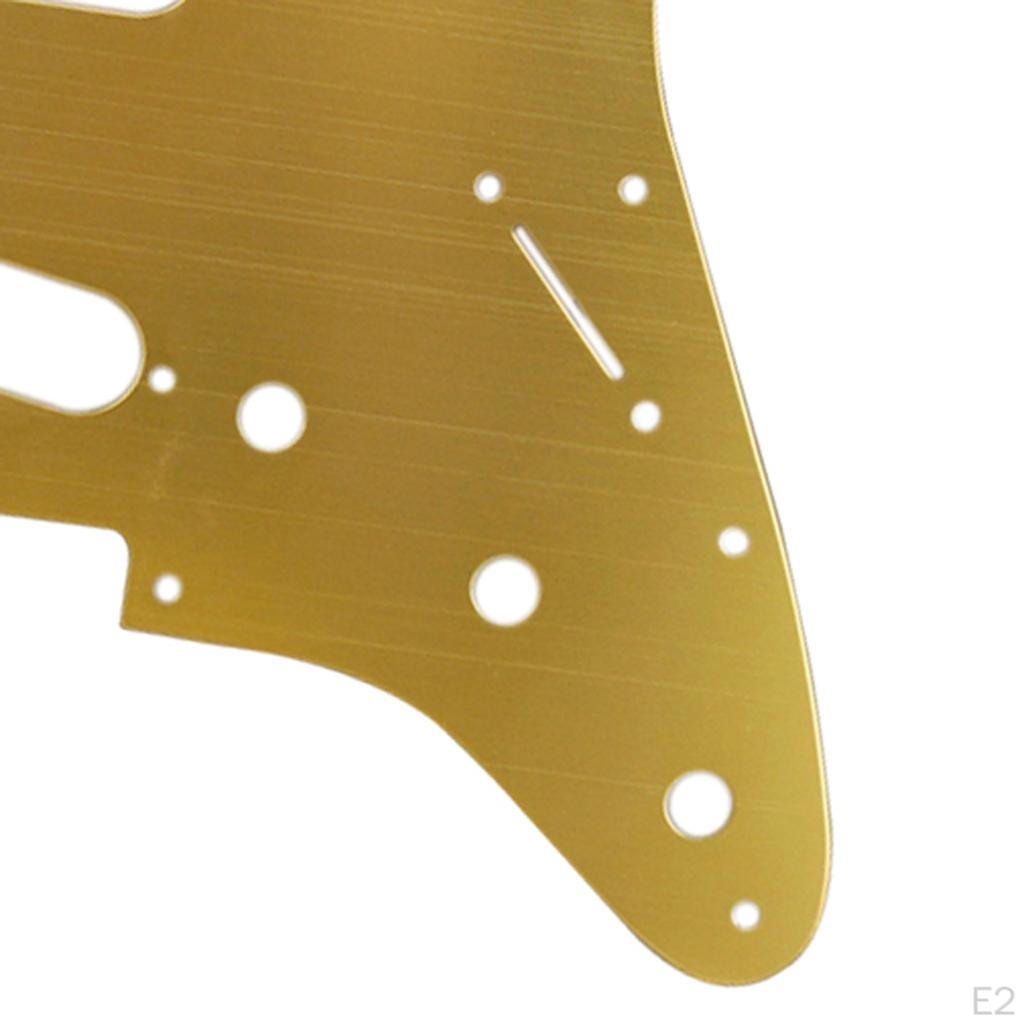 11 Holes SSS Style Guitar Pickguard for Electric Parts
