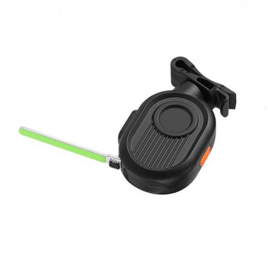 USB LED Bicycle Bike Indicator Rear Tail Light Flowing Navigation Light Green ww