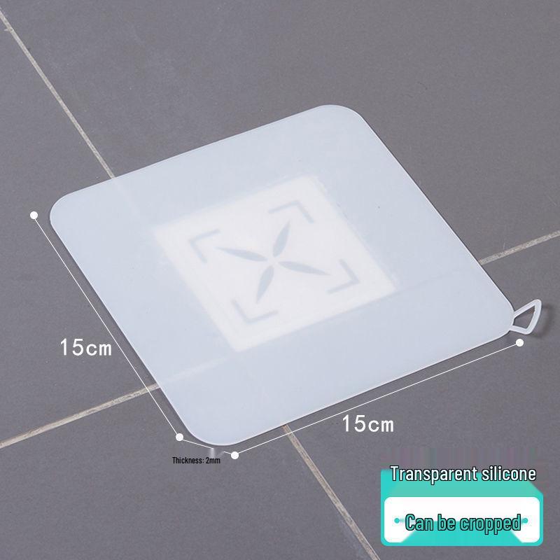 Geruchsdichte Silikon-Bodenablaufmatte für Küche & Bad – Verstopfungshemmende Kanalabdeckung