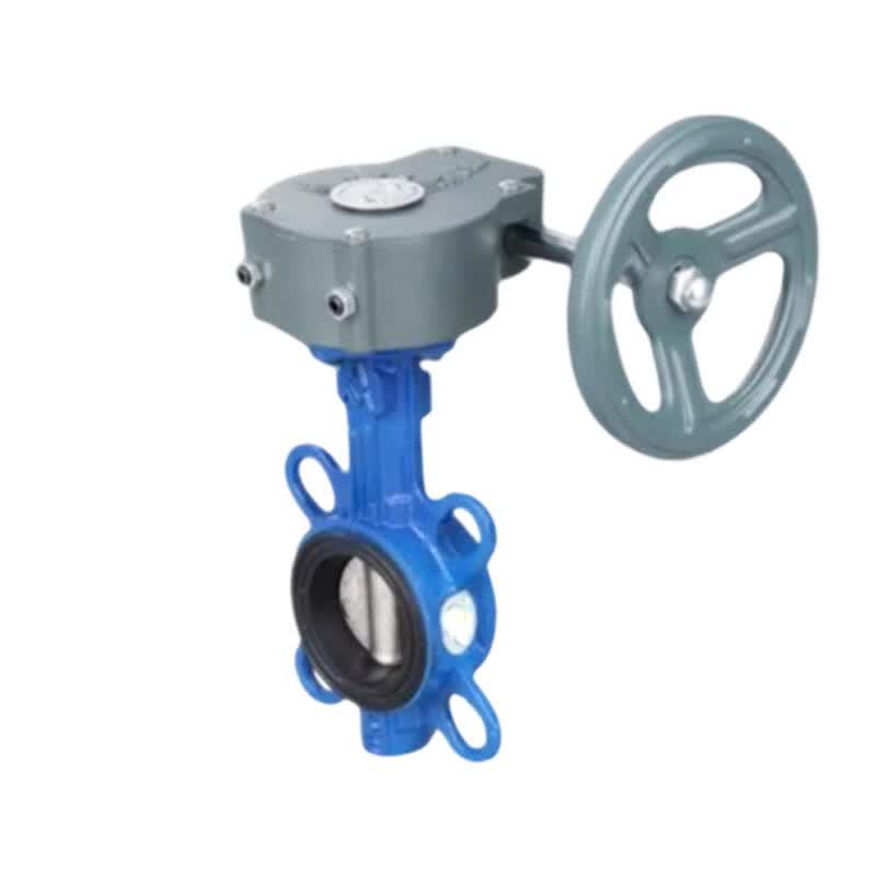 Yuanke Cast Iron Turbine Wafer Butterfly Valve