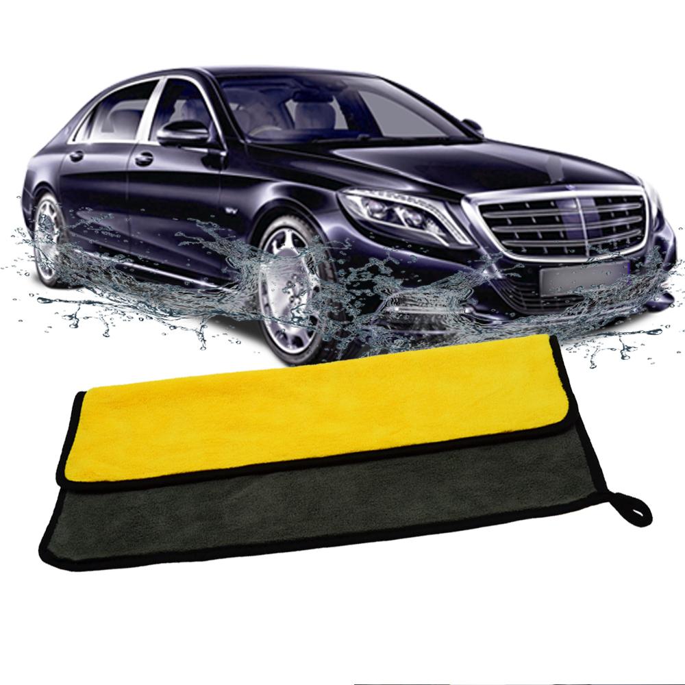 30x3 0/60CM Auto Waschen Mikrofaser Handtuch Auto Reinigung Trocknen Tuch Säumen Auto Pflege Tuch Detaillierung Auto waschen Handtuch Für Toyota