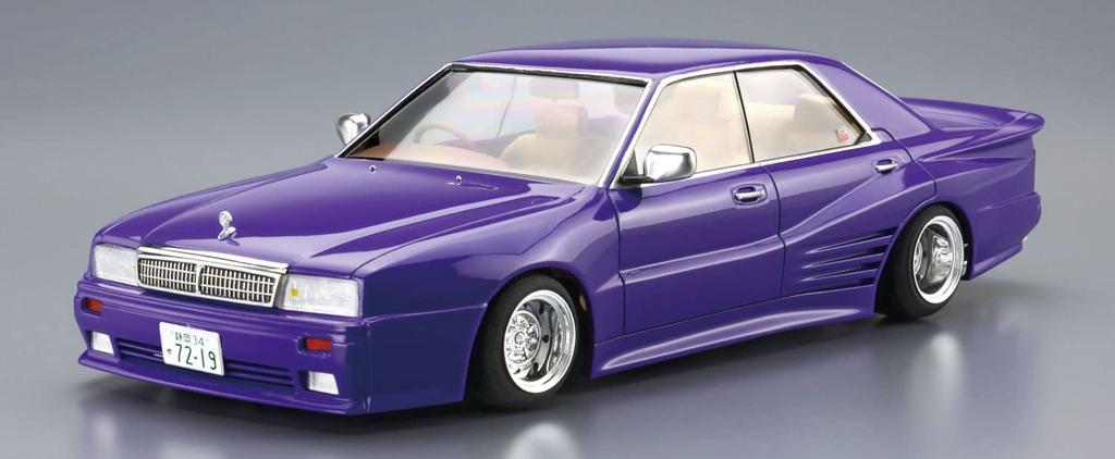 Aoshima Bunka Kyozaisha Řada High Socar Nissan Y31 Cima Plastikový model Barva 1/24 č.4