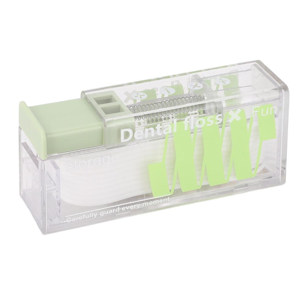 3 Pcs Portable Dental Floss Dispenser Auto Popping Floss Pick Holder Durable Floss Pick Case  Travel