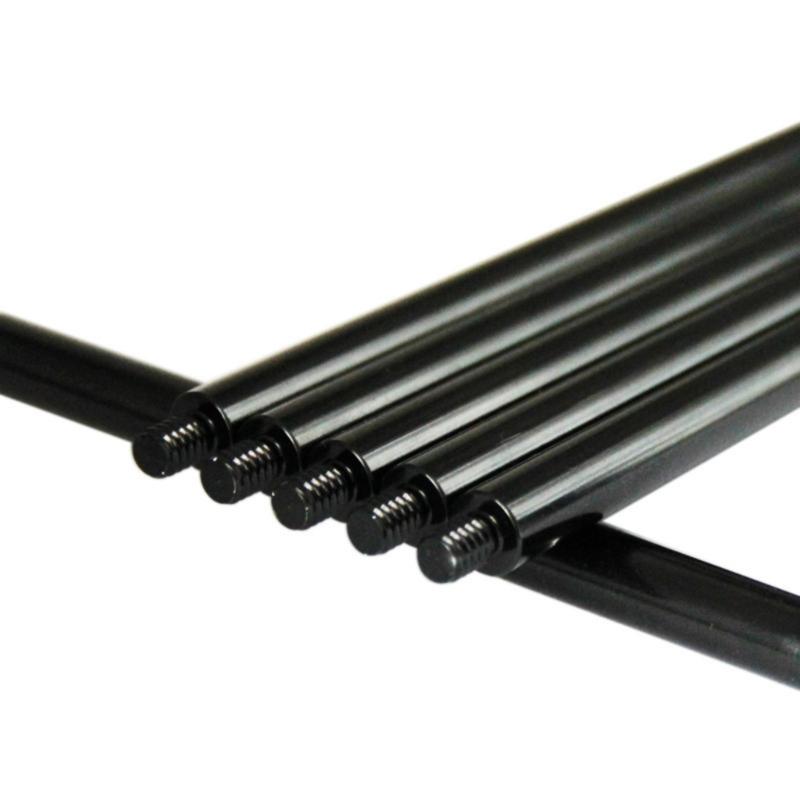 Durability Camera Extension Tube Lightweight Metal Rod with 1/4inch Male To Female Thread for Photography Stabilizers