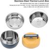 Haofy Boxes, 0.8L Stainless Steel Thermal Lunch Box 2 Layer Insulated Lunch Containers Vacuum Insulated Food Jar