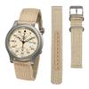 5 Automatic Military Watch with Genuine Spare Strap Set, Model SNK803K2 with Strap 4A214JL, Men's, Parallel Import