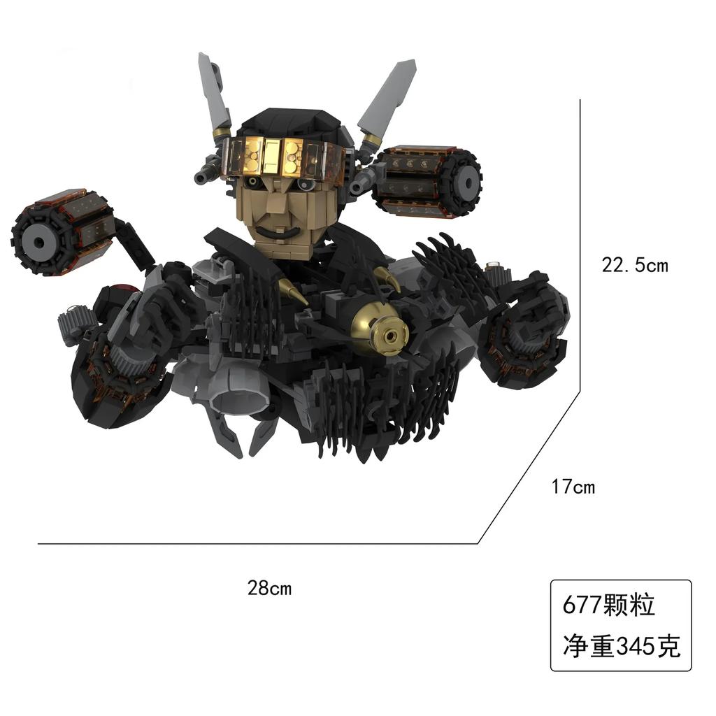 Titan Kameramann Upgrade Blöcke Titan Dark Clockman Spielzeug Titan Drachen Bohrmann Bausteine Titan Fernsehmann Upgrade Sprechmann Titan