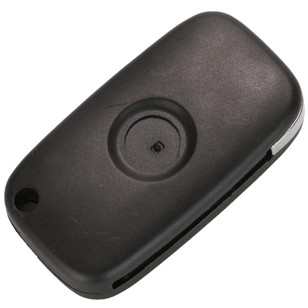 Jingyuqin 3/4 Buttons Remote Car Key Shell Case Cover Fob for Mercedes Benz Smart Fortwo 453 Forfour 2015 2016 2017 Folding Key