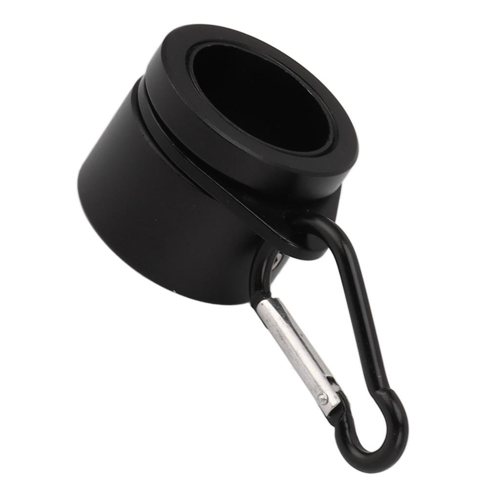 2 Stück G3/4 Fahnenmastringe Aluminiumlegierung 360 Grad drehbar Anti-Wickel drehbarer Fahnenmast Befestigungsclip