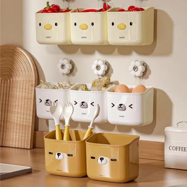 

Скидка для новичков: Настенная кухонная корзина для хранения лука, имбиря и чеснока