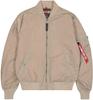 Demi-season Jacket Alpha Industries MA-1 TT Man (191103) Beige