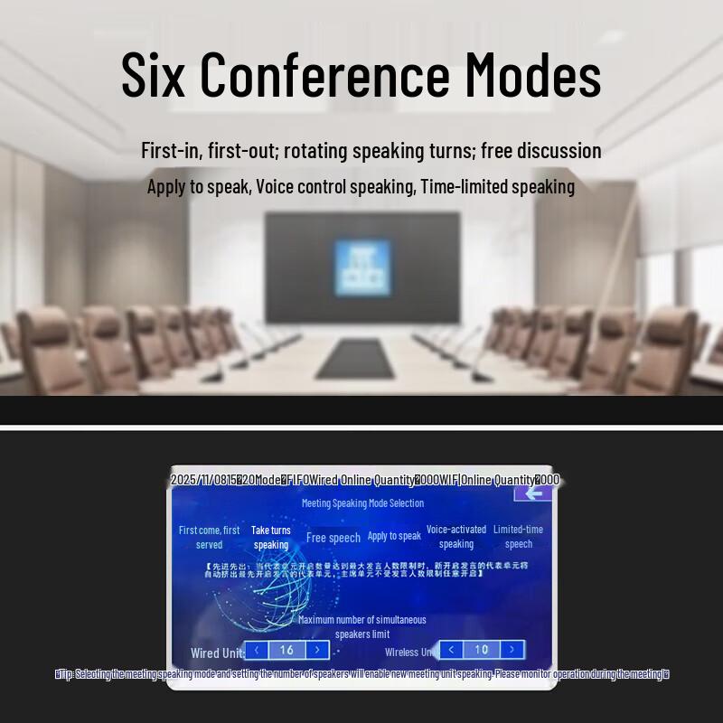 Huidu Wired Digital Conference Microphone Unit (CN Version)