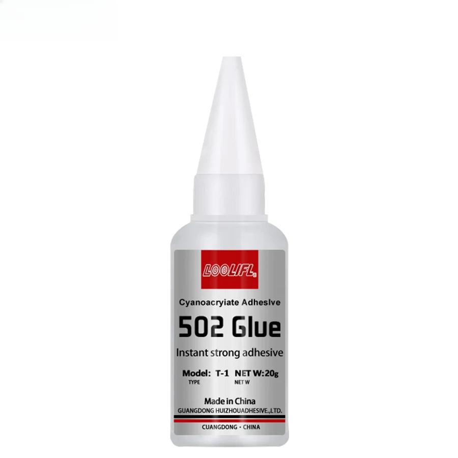 

1-5 шт. Суперклей 502 Мгновенно быстросохнущий Цианоакрилатный клей Кожа Резина Дерево Металл Прочное сцепление Жидкий клей Инструмент 1pc