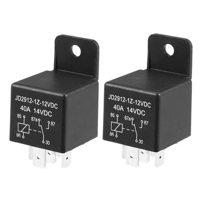 Przekaźnik samochodowy SPST Model JD2912-1H-12VDC 40A 14VDC 5-pinowy 40A Przełącznik przekaźnikowy samochodowy x 2