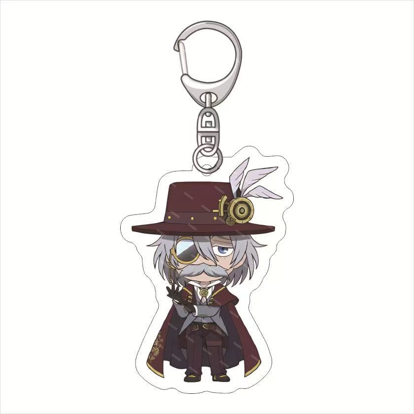 Record of Ragnarok Llavero Anime LuBu Thor Ying Zheng Shiva Gautama Buddha Acrylic Figure Keychain Fans Christmas Gifts