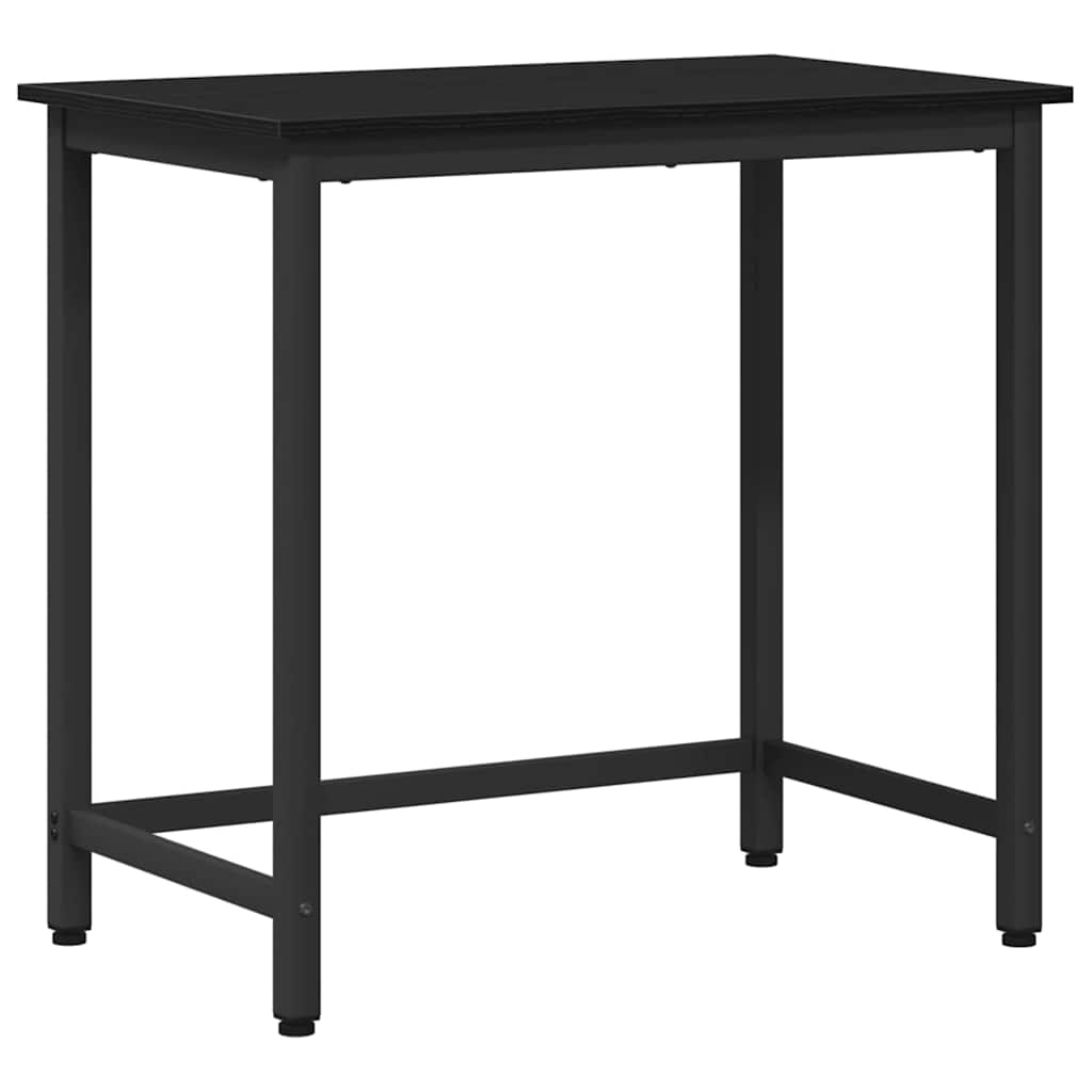 Table Black Oak Effect 100 x 50 x 76.5 cm