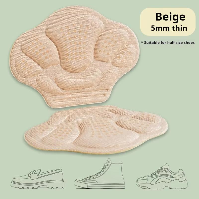 2Pcs/6Pcs New Heel Pads for Sneakers Heel Pads To Prevent Blisters and Heel Slippage Shrinking Shoes Half Insoles