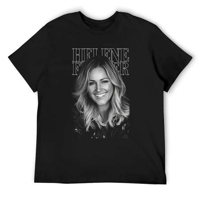 HELENE FISCHER T-shirt vintagekläder anime t-shirt tungviktiga t-shirts för män