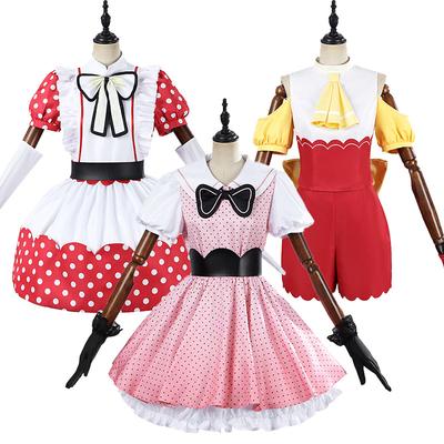 Anime Hoshino Rubii Arima Kana Mem Cosplay Dress Wig Oshi No Ko Cosplay Stage Costume Halloween Party Outfits For Women