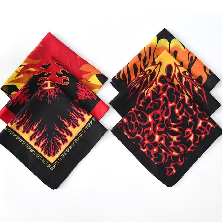 Fascia per Capelli Unisex da 21'' Foulard per Capelli Fascia per Capelli Turbanti Lisci Fantasia Fuoco