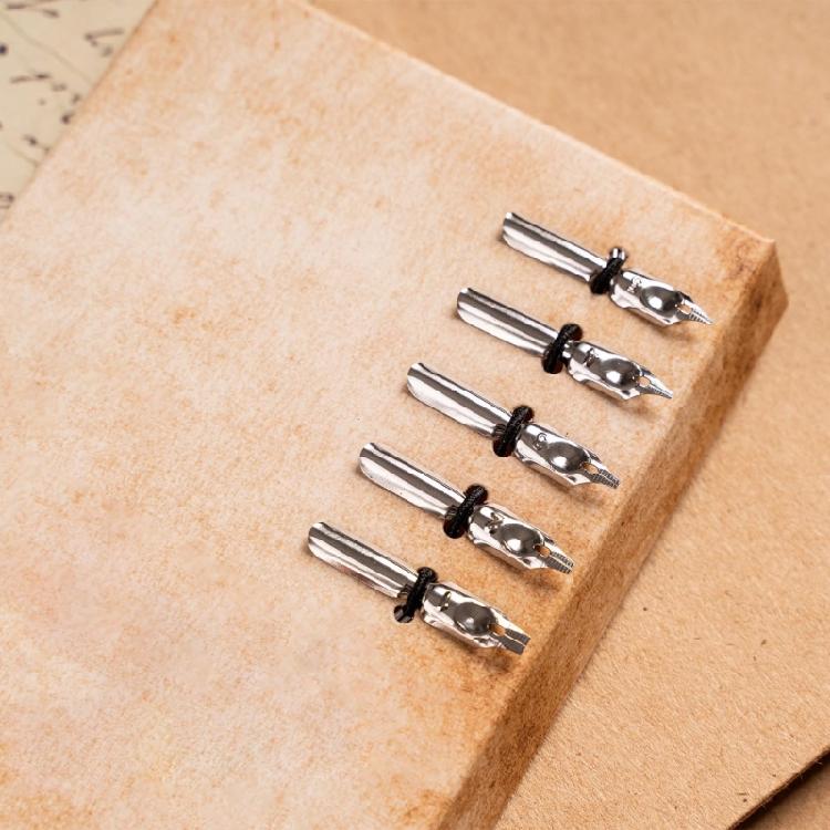 Ancient Quill Dip Pen Quill Feather Pen and Inks Set Calligraphys Writing Pen