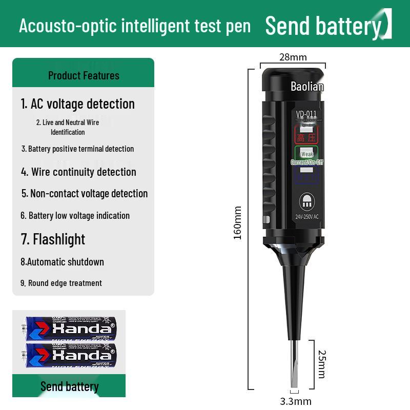 Baolian Hochleistungs-Multifunktions-Spannungsprüfer-Schraubendreher