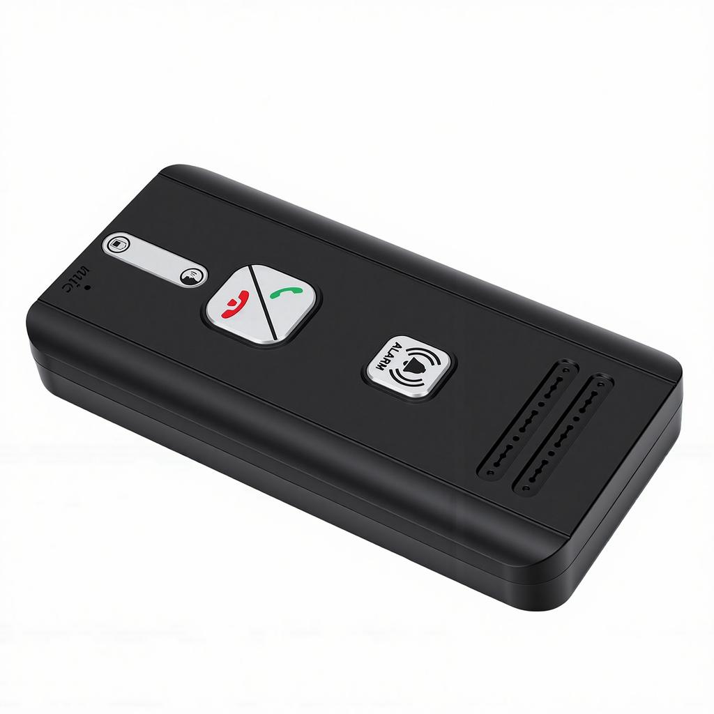 Kabelloser Zwei-Wege-Interkom-Pager, Vollduplex, große Reichweite, für den Heimgebrauch, Interkom für ältere Menschen, weiß.