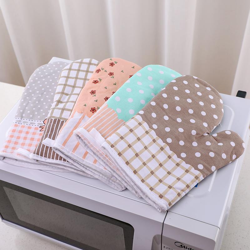 1pc Insulation Gloves, Thickened Microwave Oven, Baking, Barbecue, High-Temperature Resistant Kitchen, Heat Resistant Oven,