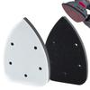 2pcs Mouse Detail Sanding Interface Pad 5 Holes Foam Interface Mouse Sander Sandpaper Backing Pad