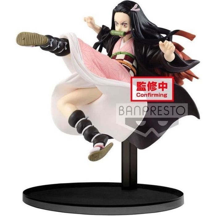 Nezuko Kamado Demon Slayer Kimetsu No Yaiba Figurine - BANPRESTO - 12cm - PVC - Black