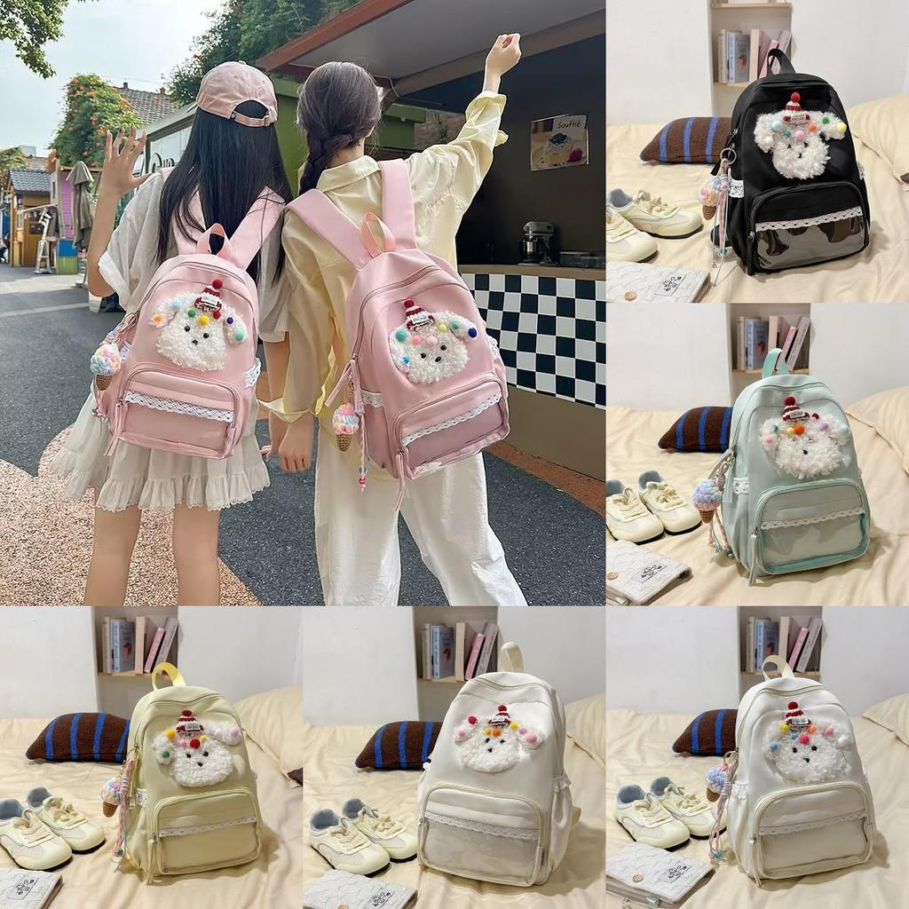 Cartoon Cute Dog School Backpack For Girls And Boys With Large Capacity For Daily Use
